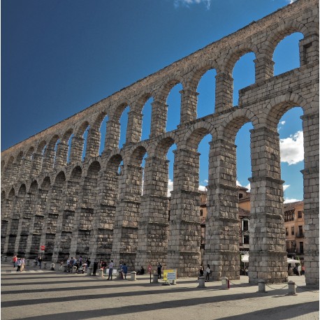 El acueducto romano de Segovia